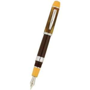    Think Alla Moda Fountain Pen Argyle Dark Brown