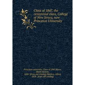  class, College of New Jersey, now Princeton University Munn 