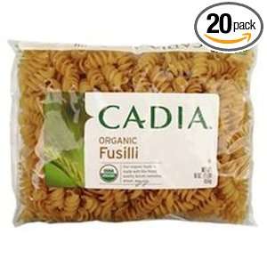 Cadia Organic Fusilli Pasta, 16 Ounce Grocery & Gourmet Food
