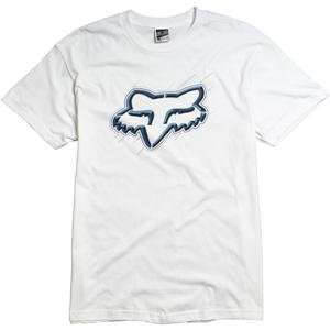  Fox Racing Youth Top Shelf T Shirt   Youth X Large/White 