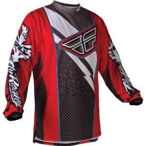  Fly Racing 2012 F 16 Jersey Youth Red/Black X large 