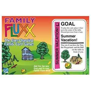  Fluxx Summer Vacation Promo Game Card (GOAL) Toys & Games