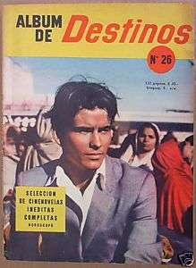 HORST BUCHHOLZ 1963 ALBUM DE DESTINOS Magazine Cover  