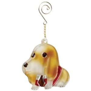  Sullivans Glass Dog with Tie Ornament 3