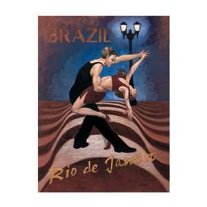  Brazil by David Marrocco 7 X 5 Poster