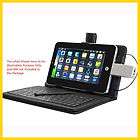 1PCS Leather Case Cover Keyboard+Stylu​s For 7 ePad Android Tablet 
