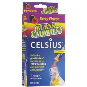  Celsius Calorie Burner Drink Mix    Berry    7 Stick Packs 