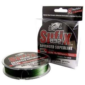 Sufix 832 Braid 65  Pounds Lo Vis Green, 150 yards  Sports 