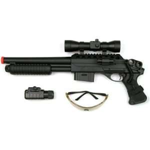   Pistol Grip, Scope, Laser Airsoft Gun 