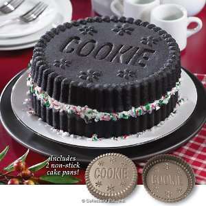  Cookie Sandwich Shaped Cake Pans 