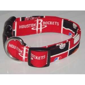  NBA Houston Rockets Basketball Dog Collar Red X Large 1 