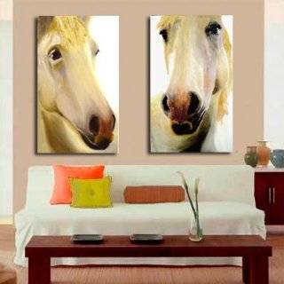  Art for Wall Decor   Original Oil Painting Giclee Camargue Horses 