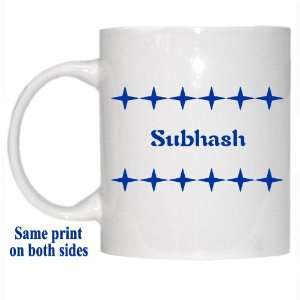  Personalized Name Gift   Subhash Mug 