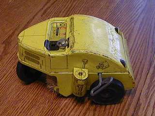 ELGIN STREET SWEEPER VINTAGE TIN WIND UP WORKING NYLINT TOY  