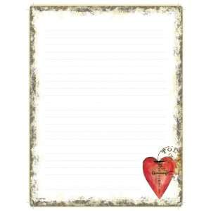  C.R. Gibson Whole Hearts Letter Paper (CS6 8947) Office 
