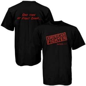    American Fighter Black Fight Camp T shirt