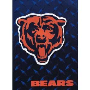  Plush Supersize Supersoft Raschel Throw/Blanket   NFL Chicago Bears 