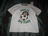 NWT Boys Gymboree Soccer Star Long Sleeve Shirt 2T  