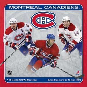   Canadiens 16 Month 2012 English/Francais Mini Calendar