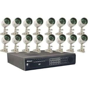  16 Channel Digital Video Recorder + 16 Cameras 