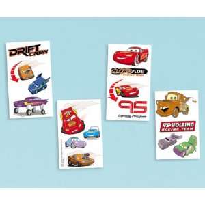   Amscan Party Favors 16/pkg disney Cars Tattoo 6 Pack 