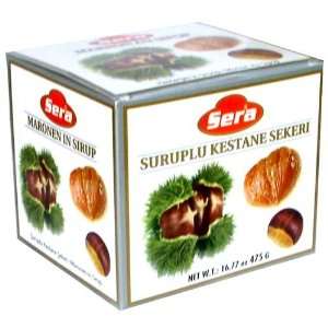 Candied Chestnuts in Syrup   0.8lb (380g)  Grocery 