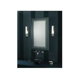 Robern MT20D4CDGRE Candre Cabinet, Tinted Gray Mirror Frame, 19 1/4W 
