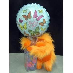   of You Orange Gorilla with Candybox and Balloon 