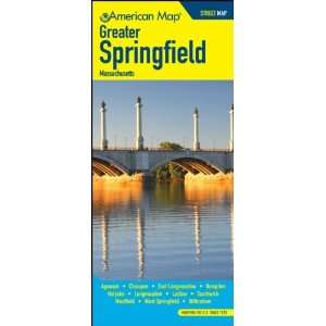   Map 514271 Greater Springfield Massachusetts Street Map Office