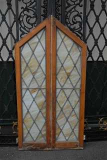 Gothic Style Leaded Glass Window  
