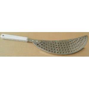  Chrome Plated Cresent Pot Strainer   9 inches x 2 inches 