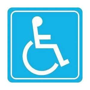 Sign,14x10,handicapped Pictogram   BRADY  Industrial 