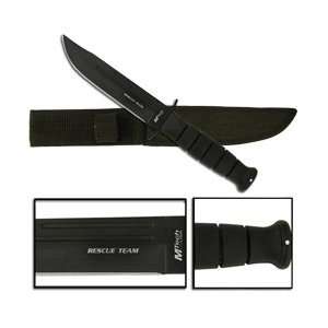 Trademark Covert Black Hawk Hunting Knife 10.5 Inches Stainless Steel 