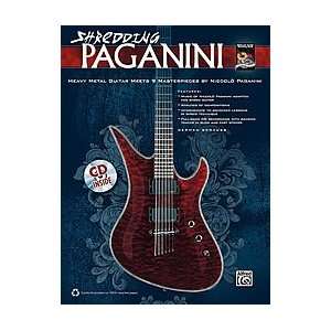  Alfred Shredding Paganini   Book & CD (Standard) Musical 
