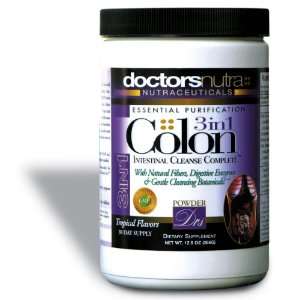  Colon Intestinal Cleanse 3 in 1 Complete Powder Health 