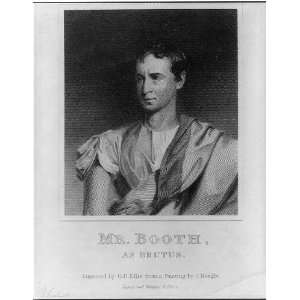  Junius Brutus Booth,1821 1883,actor,theatre manager