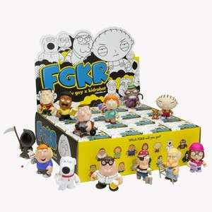 Kidrobot Family Guy FGKR Set of 10 w/ Peter Chase  