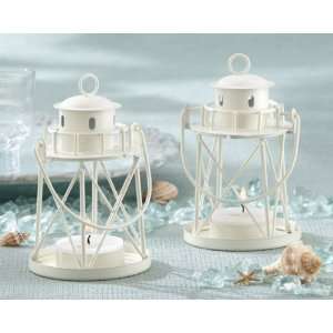  Wedding Favors By the Sea Lighthouse Tea Light Holder 
