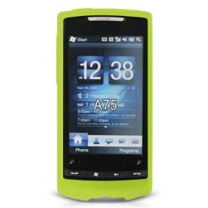 GREEN Soft Silicone Flexi Skin Cover for HTC Pure Touch Diamond 2 w 