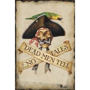  Dead Men Tell No Tales Peel and Stick Toys & Games