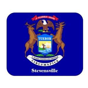  US State Flag   Stevensville, Michigan (MI) Mouse Pad 