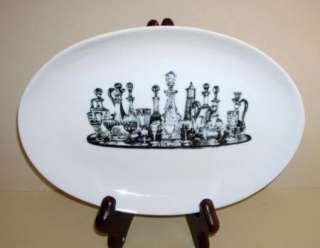 California Pantry Classic Ceramics Oval Wine Platter Plate 2003  