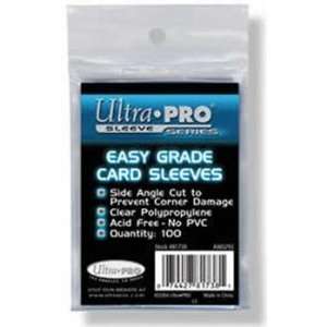  Ultra Pro Easy Grade Card Sleeves   100 Per Pack (Quantity 