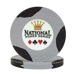  National Poker Series Paulson® Chip   No value Gray 