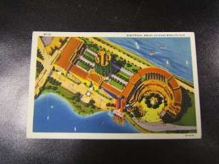 Postcard Chicago Worlds Fair 1933 Century of Progress  