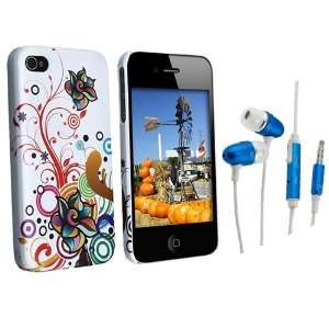 Rear Snap on Design Case Hard Case Skin Cover Faceplate + 3.5mm Stereo 