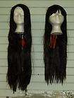 Long Black Straight Wig, Cher, Witch, 1970s