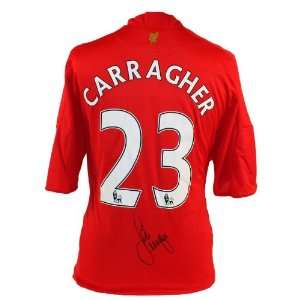  Jamie Carragher Signed Liverpool Shirt