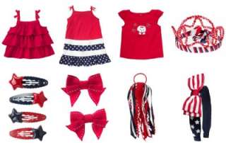 NWT Gymboree 4th of July Top Dress Hair Accessories  