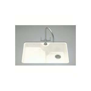  Kohler K 6495 Carrizo U/C Kitchen Sink, Biscuit